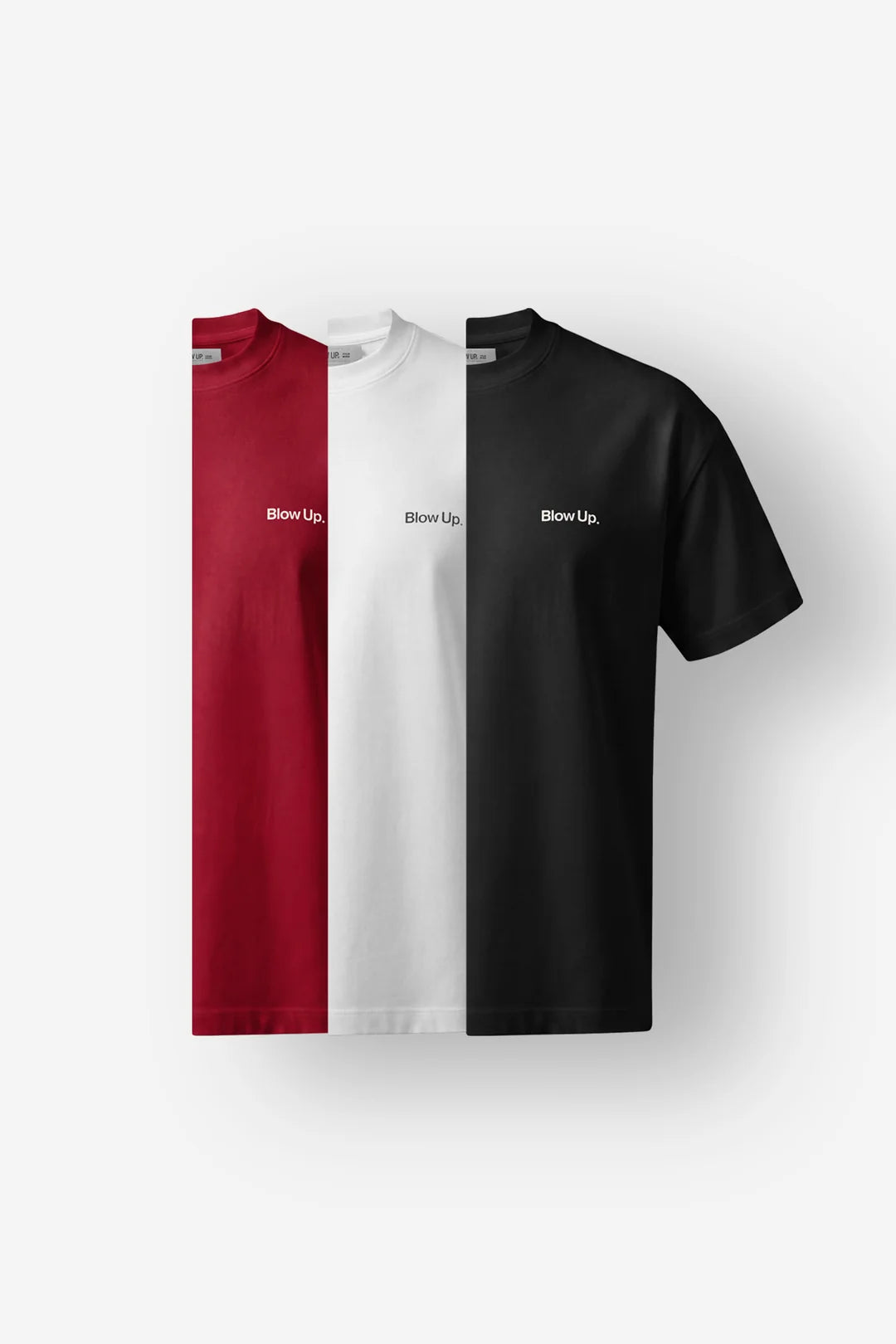 Pack x3 Camisetas Classic Fit Negras