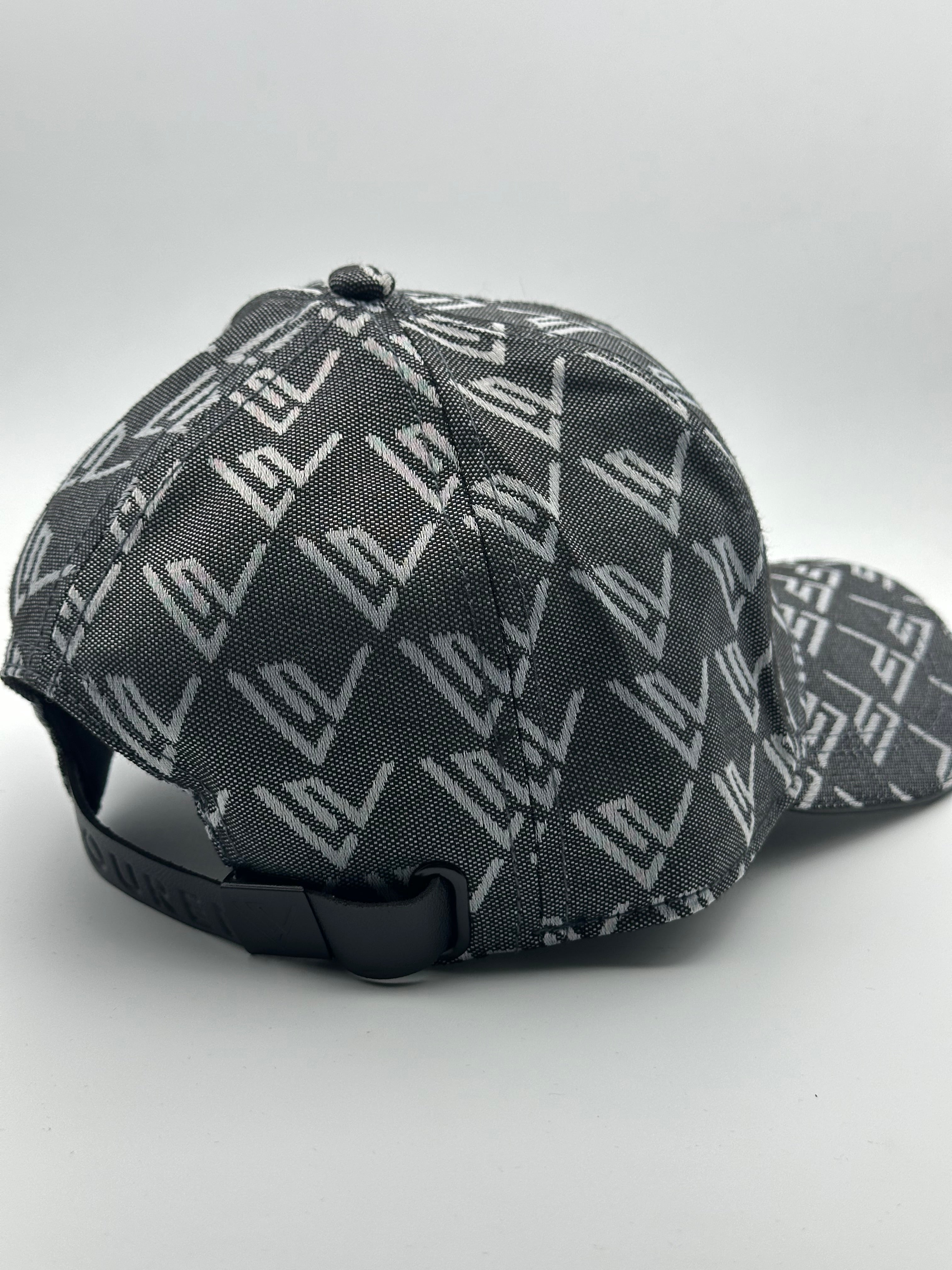 LOUREN MONOGRAM CAP
