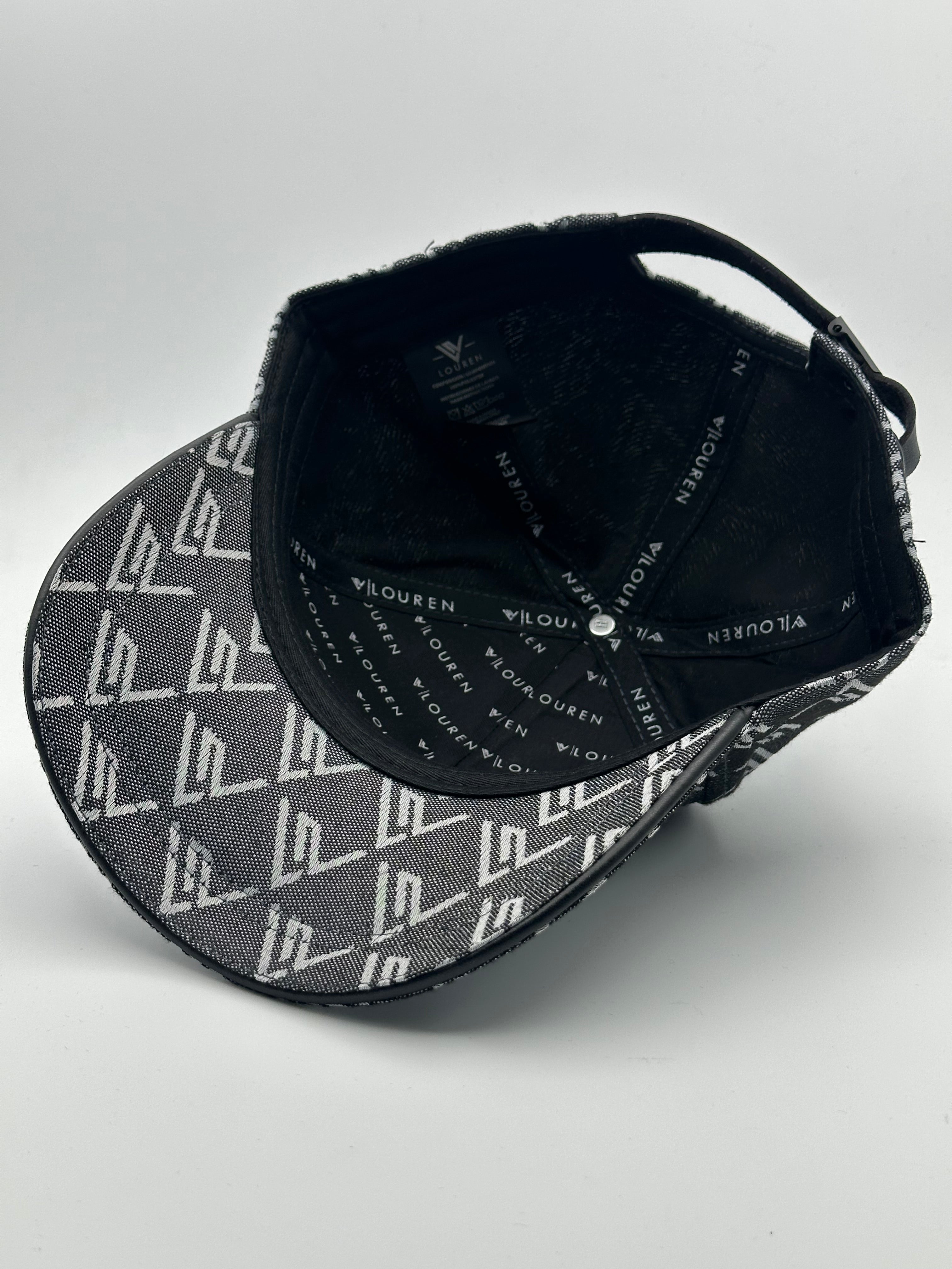LOUREN MONOGRAM CAP
