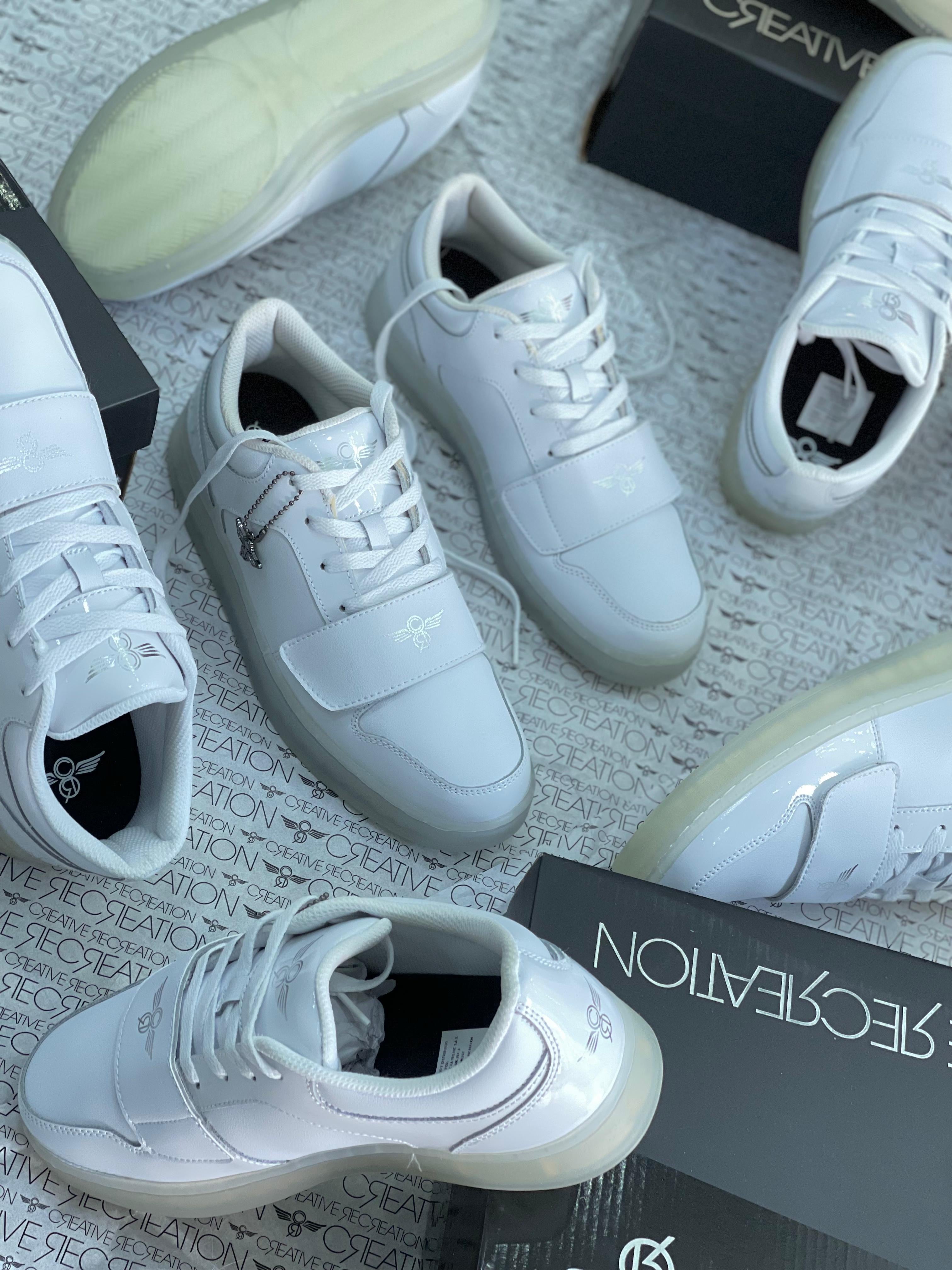 CREATIVE RECREATION CESARIO LO XXI WHITE PATENT